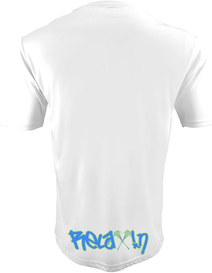Relax!n Drip Shirt Sky Blue/Lime Green